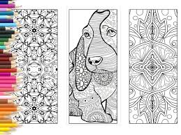 Select one of 1000 printable coloring pages of the category adult. Bookmarks Coloring Page Adults Printable Bookmarks Hand Made Etsy