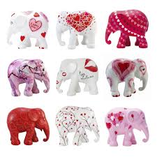 Give The Gift Of Love This Valentine S Day With Our Unique Elephant Parade Elephants Www Homearama Co Uk Elephant Love Happy Elephant Elephant Figurines