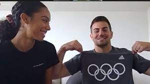 Lions go nuts as qb david blough's wife qualifies at olympics. Cukwrwlfqsuibm