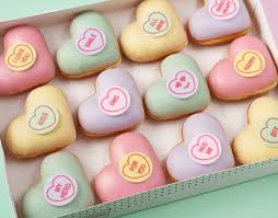 Krispy kreme brings back free donuts for graduates: Introducing Krispy Kreme Love Hearts Doughnuts In Time For Valentine S Day Shemazing