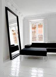 Maybe you would like to learn more about one of these? Extra Large Over Sized Floor To Wall Matt Black Framed Mirror Overall Size 170cm X 109cm X 3 5cm Mirror Size 151cm X 90cm By Reflex Shop Online For Homeware