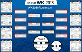 Van programma, speelschema, data tot aan opstellingen bij het ek. Speelschema Wk 2018 Pdf Downloaden A4 A3 Wk2018rusland Nl
