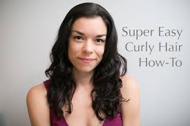 This method keeps the hair compressed. Curly Hair How To Easy Styling For Naturally Wavy Hair Christy Tyler Photography