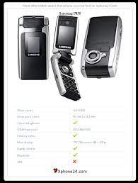 Samsung P850 SGH-P850 To your site ...