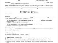 Image Result For Petition For Divorce Form In 2021 Petition For Divorce Divorce Forms Divorce
