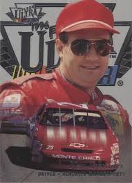 Ken Schrader 1996 FLEER ULTRA CERTIFIED AUTHENTIC RACING PACK PULLED signed  card