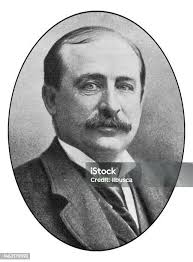 Portrait Of Notable New Yorkers Harry Holbrook Stock Illustration