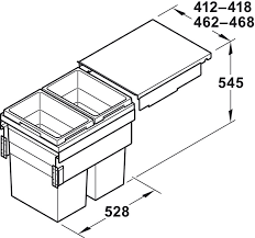 In warmer climates that don't tend to experience freezing temperatures during the winter months, root cellars are much less common. Pull Out Waste Bin Euro Cargo Hailo Hafele U K Shop