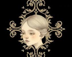 Bloominggirl Flower Art Cat 1 Heavyweight Unisex Crewneck T-shirt