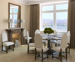If you need a focal point in a dining room, gussy up the table to make it look special. Staging The Dining Room