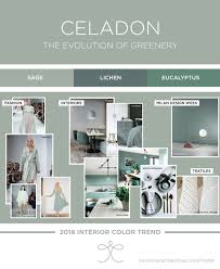 Interior Color Trends 2018 Ss18 Aw18 Greenery Green Sage Sea Foam Interior Design Paint Colors H Interieur Kleuren Appartementen Kleur Trends