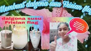 Membuat dalgona susu bendera : Membuat Dalgona Susu Frisian Flag Youtube