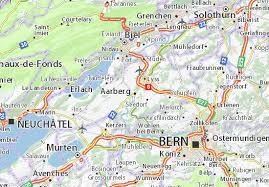 1832 entstand die gemeinde aarberg mit eigener. Michelin Landkarte Aarberg Stadtplan Aarberg Viamichelin