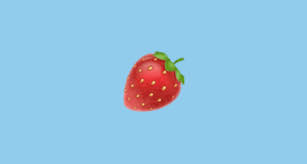 Strawberry Emoji On Whatsapp 2 17 A red and succulent strawberry that can be used in all sorts of desserts, ice creams and jams. strawberry emoji on whatsapp 2 17