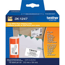 A wide variety of sharps container label options are available to you, such as food. Brtdk1247 Brother Shipping Label White Paper 180 Roll 180 Roll Office Supply Hut