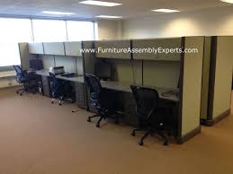 Used Office Cubicles Assembled And Reconfigured In Southern Md By Furniture Assembly Experts Llc Furniture Assembly Office Cubicle Furniture
