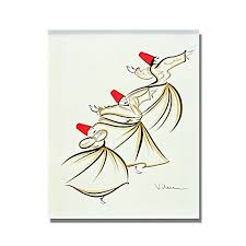 zarif sanat evi exclusive cerceveli orjinal semazen hat islamic art pattern islamic art pottery painting designs