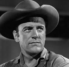 James Arness as Marshal Matt Dillon in the GUNSMOKE episode, "Peace...