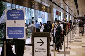 Will i be required to get vaccinated for work? Covid 19 Vaccination Centre At Changi T4 Can Inoculate 4 000 A Day Singapore News Top Stories The Straits Times