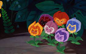 Disney News Disney Alice In Wonderland Flowers Alice In Wonderland Aesthetic Alice In Wonderland 1951