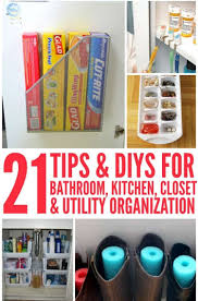 Looking for ways to organize your home, but you don't want to spend a lot of money doing it? 21 Tips And Diy Organization Ideas For The Home
