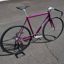 The Velvet Hammer By Winter Bicycles Purple Bike Tandem Bike Fixie Bike