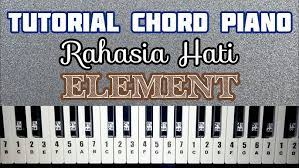 Tutorial Chord Rahasia Hati Element Youtube