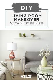 Light And Bright Living Room Makeover The Perfect Finish Blog By Kilz Living Room Diy Living Room Makeover Bright Living Room