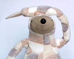 Lazy Sloth Stuffed Animal Toy For Children Etsy Sloth Stuffed Animal Monkey Stuffed Animal Pet Toys