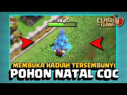 Butuh gold sebesar 25 ribu untuk memotong pohon natal ini, tapi pemain akan mendapatkan 3 kali lipat dari modal mereka. Ada Hadiah Rahasia Jika Nebang Pohon Natal Coc Youtube