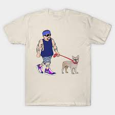 Rapper with puppies cause' every thug needs a puppy hug! Rapper With Puppy Frenchie Rappers With Puppies Rappers With Puppies T Shirt Teepublic Au