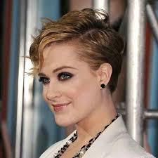 Evan Rachel Wood Cute Curly Pixie Celebrity Short Hair Short Hair Styles Rock Hairstyles