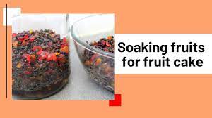 Mix it with a tablespoon of maple syrup, 1/4 teaspoon of ground cinnamon and a handful of raisins. Soaking Fruits For Fruit Cake Youtube