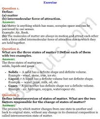 selina concise chemistry class 8 icse solutions chapter 1 matter cbse tuts cbsetuts selinaconcisechemis chemistry class teaching chemistry chemistry basics