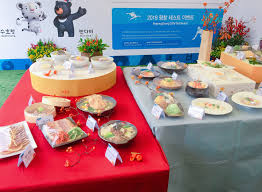 You and a group of eight people will go to a local market to sample korean food and gather ingredients. The Place In Between 2016 K Food Festival