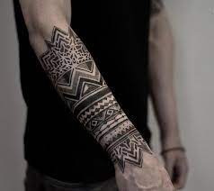 Half sleeves tattoos are now in trend, mostly those people who have large biceps are going for large kinds of tattoo designs on their half sleeve. Epic Half Sleeve By Otheser Tribal Forearm Tattoos Half Sleeve Tattoo Tribal Tattoos