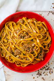 Oyster sauce, light soy sauce, sugar, salt, ground white pepper. Ground Beef Mongolian Noodles Simple Real Home Cooking