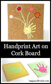 Find & download free graphic resources for cork board. Crafts For Kids Handprint Art On Cork Board Buggy And Buddy