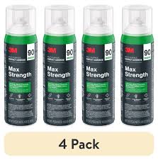 6 pack) 3M Max Strength 90 Contact Adhesive, Heavy Duty Spray Glue, Contact  Cement, Wall Repair, 12.6 oz - Walmart.com