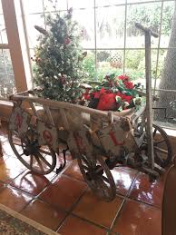 Christmas Goat Cart Christmas Porch Decor Christmas Decorations Rustic Country Christmas Decorations