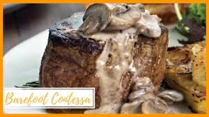 Ina considers this dish not only her favorite but the easiest meal in the world to make, she told us. Barefoot Contessa Filet Of Beef W Gorgonzola Sauce Ina Garten Youtube Recipes Beef Filet Cooking The Perfect Steak