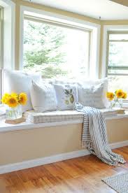 Cozy Farmhouse Style Window Seat Home Decor Bedroom Window Seat Design Home Decor