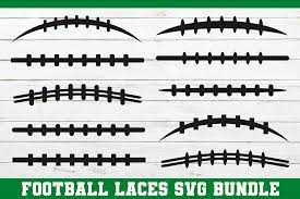 Football Lace Svg Bundle Laces Player Cheer Digitanza Svg Football Svg Files For Cricut