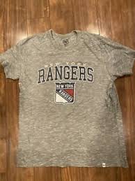 New york rangers kaapo kakko youth replica jersey. Nhl Nueva York Rangers T Shirt Gris Tamano Pequeno Usado En Excelente Condicion Ebay