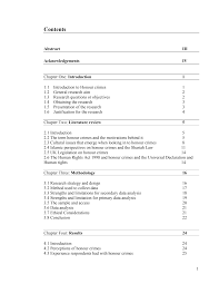Https Www Islamawareness Net Honourkilling Dissertation Is And Hon Crimes Pdf