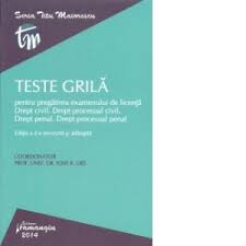 Gabriel boroi mirela stancu drept procesual. Teste Grila Pentru Pregatirea Examenului De Licenta Drept Civil Drept Procesual Civil Drept Penal Drept Procesual Penal Editia A 2 A Revizuita Si Adaugita Alexandru Boroi