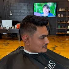 Low drop fade with texture