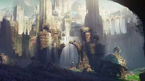 Castle Fantasy Mivan Laliashvili Art Luminos Ruins Hd Wallpaper Peakpx