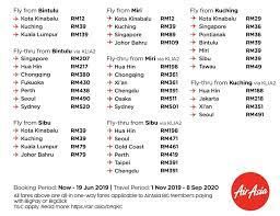 Consult the cheapest routes and read genuine customer reviews before you book. Airasia Big Sale Free Seat 2019 Is Back 16 23 June 2019