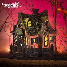 Download Haunted Forest Svg Kit Haunted Forest Vintage Witch Haunting